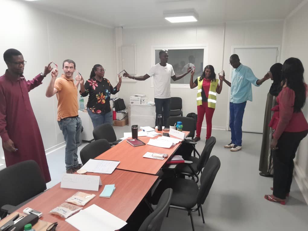 Exercice collectif d'équipe